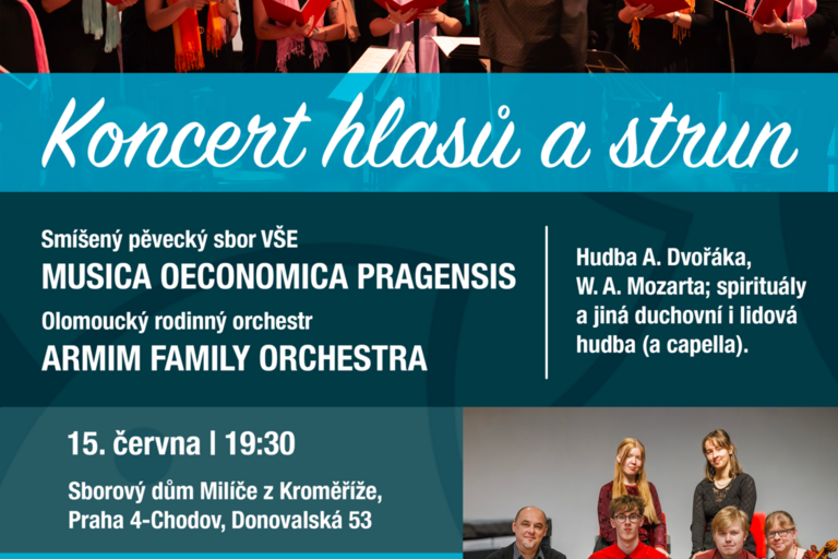 Koncert pěveckého sboru VŠE